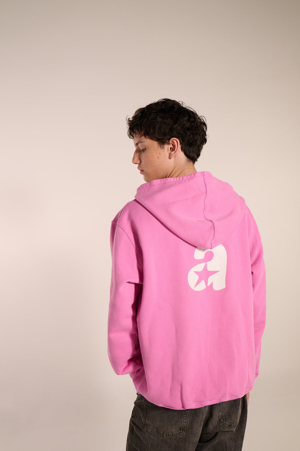 PINK  HOODIE