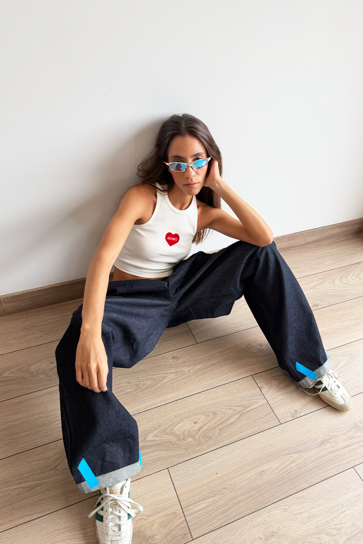 ICONIC CREAM TANK TOP