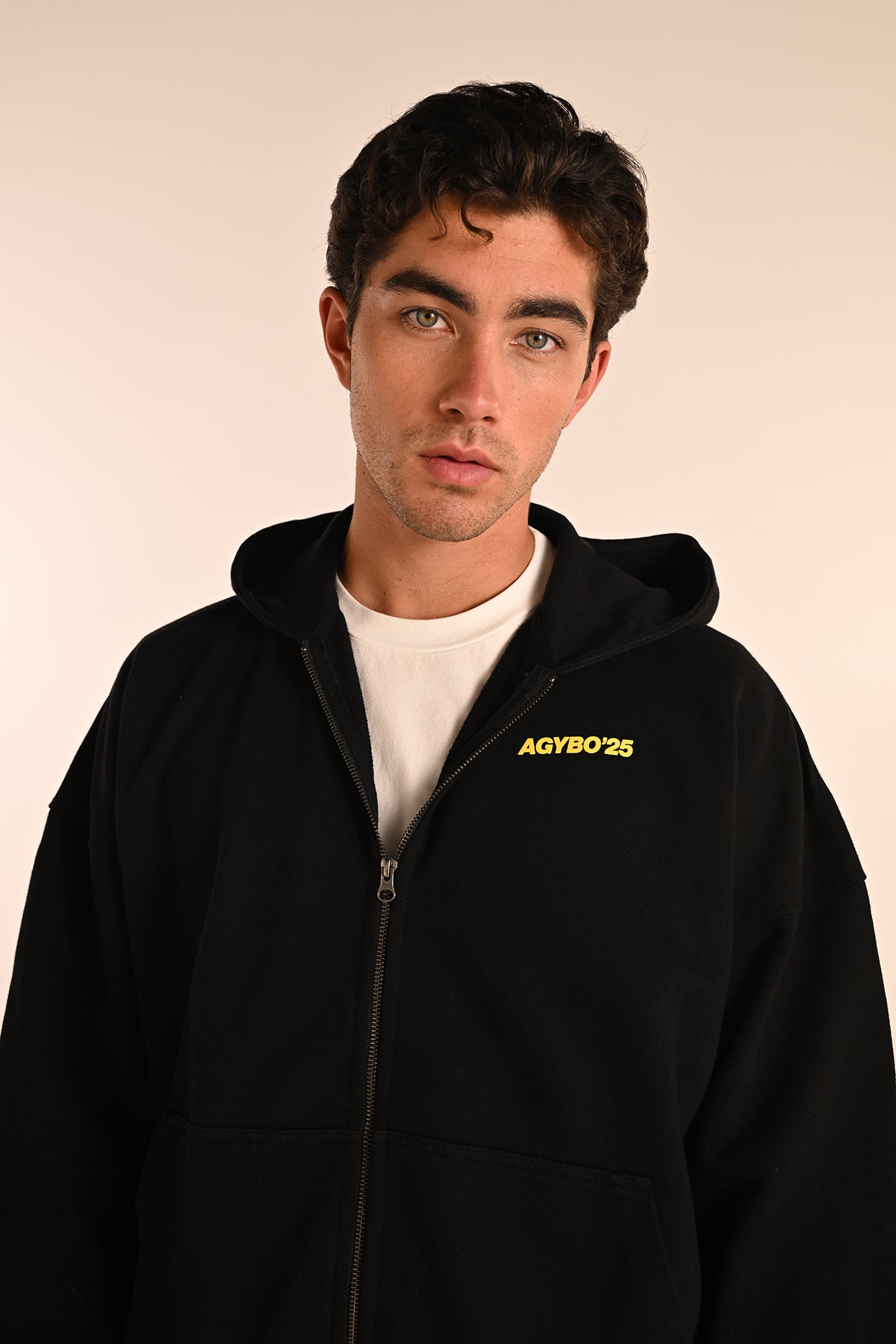 READY SET LOVE ZIP HOODIE