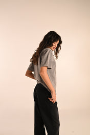 LOVE FAST ACID WASH T-SHIRT