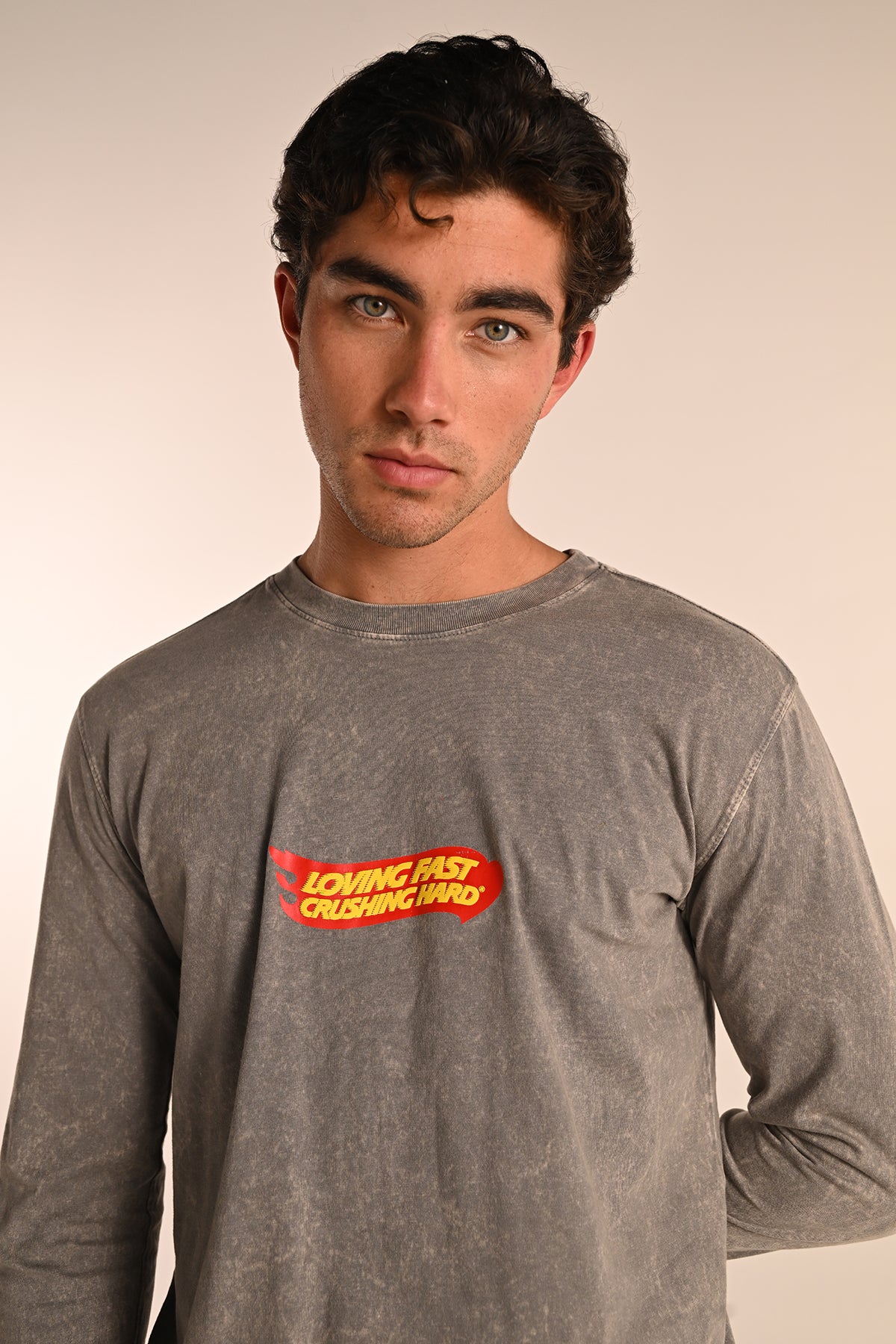 DRIFT CLUB ACID WASH LONG-SLEEVE