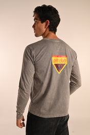 DRIFT CLUB ACID WASH LONG-SLEEVE