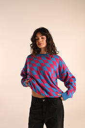 HOT LAP SWEATER ELECTRIC