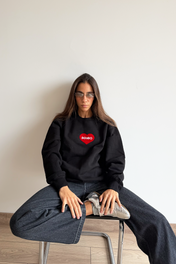 Iconic Crewneck Black