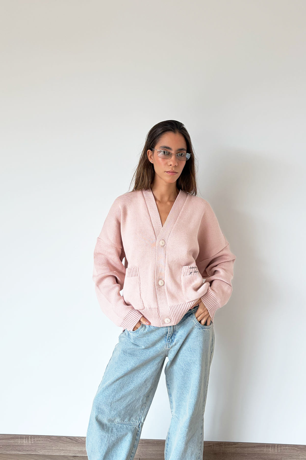 SIGNATURE CARDIGAN PALO ROSA