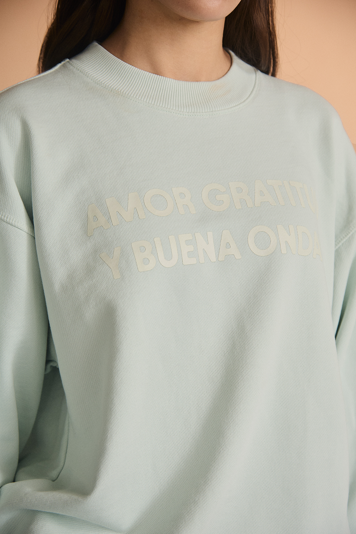 SIGNATURE LOGO CREWNECK BABY BLUE