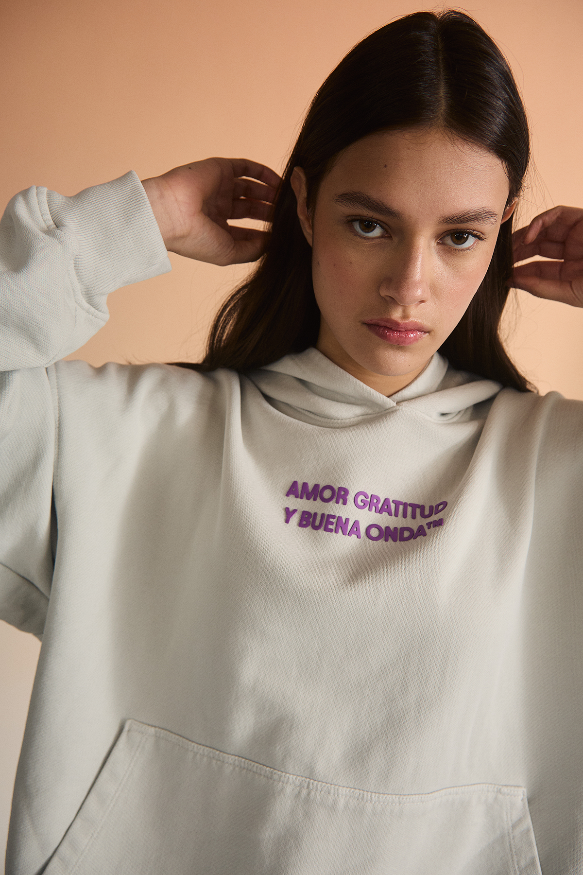 SIGNATURE HOODIE  GREY