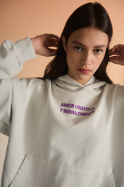 SIGNATURE HOODIE  GREY