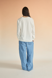 ESSENTIAL LONG SLEEVE IVORY