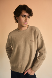 ESSENTIAL SWEATER CAMEL