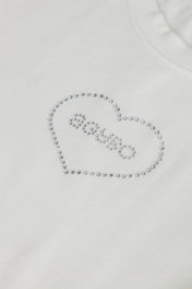 SPARKLE T-SHIRT IVORY
