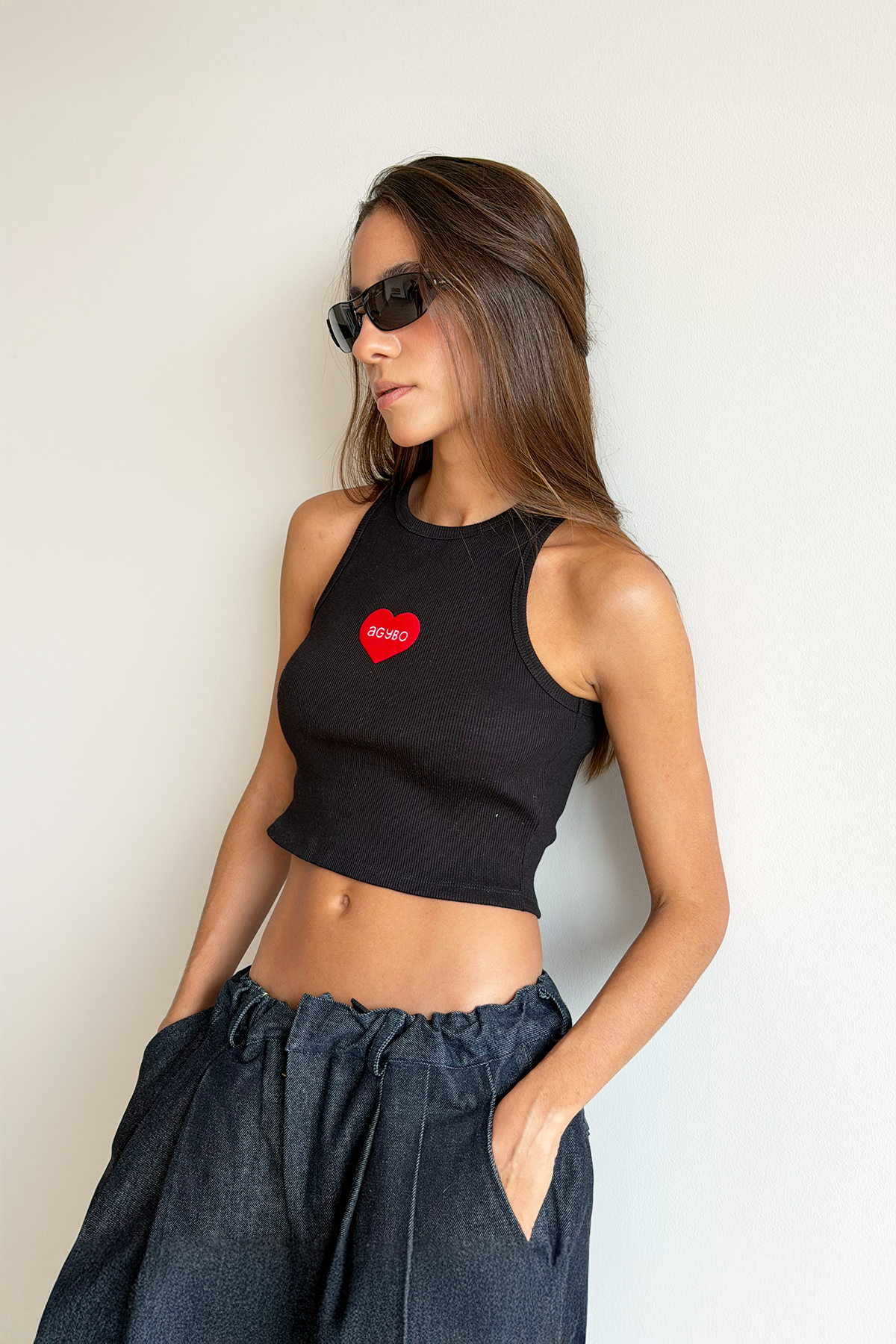 ICONIC BLACK TANK TOP