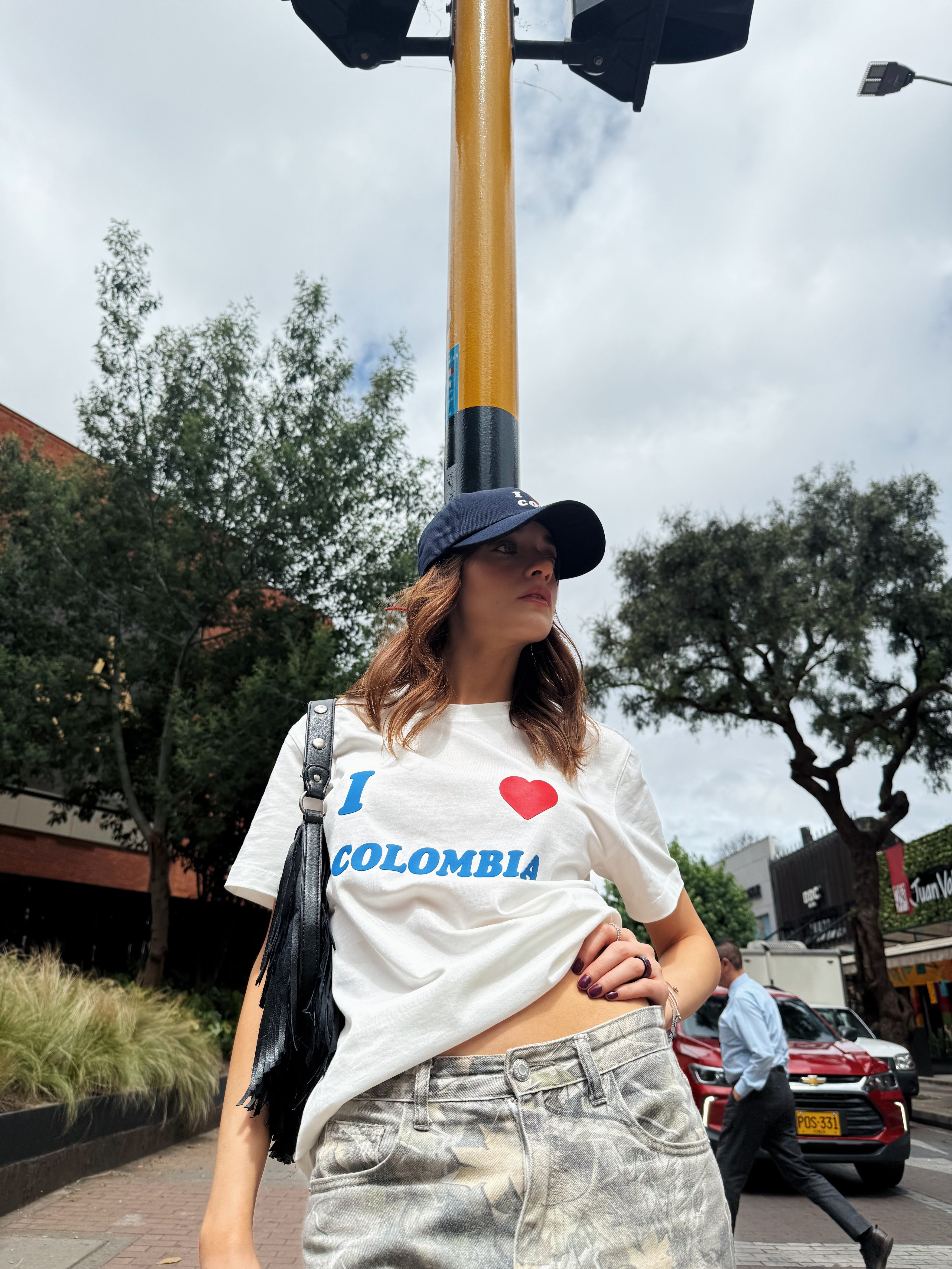 I <3 COLOMBIA T SHIRT IVORY