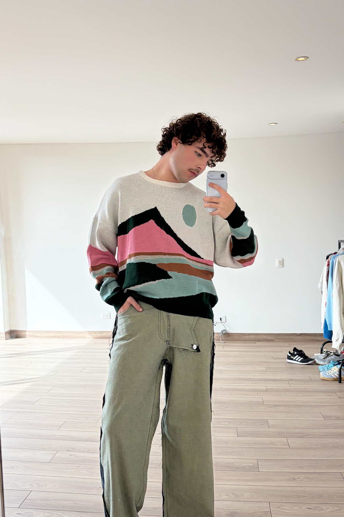 LANDSCAPE KNIT SWEATER