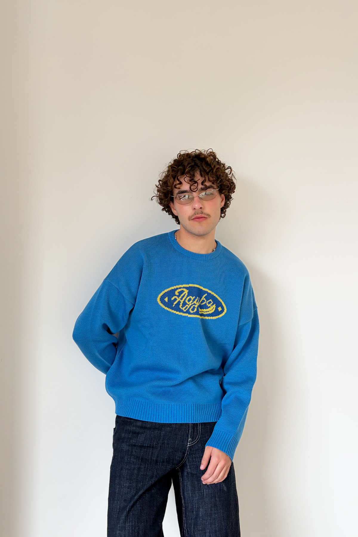 BLUE BANANA KNIT SWEATER