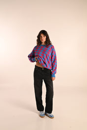 HOT LAP SWEATER ELECTRIC