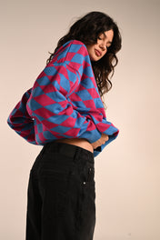 HOT LAP SWEATER ELECTRIC