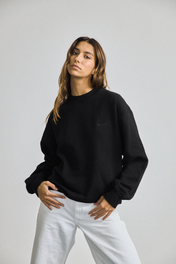 SIGNATURE CREWNECK BLACK