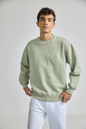 SIGNATURE CREWNECK SAGE