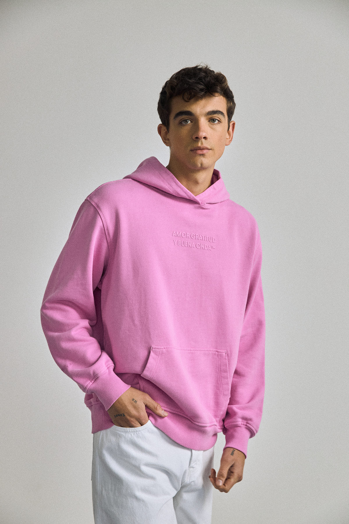 SIGNATURE HOODIE PINK