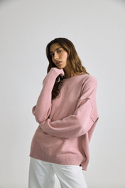 ESSENTIAL SWEATER PINK