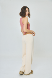 SMILEY RIB BODYSUIT PALO ROSA
