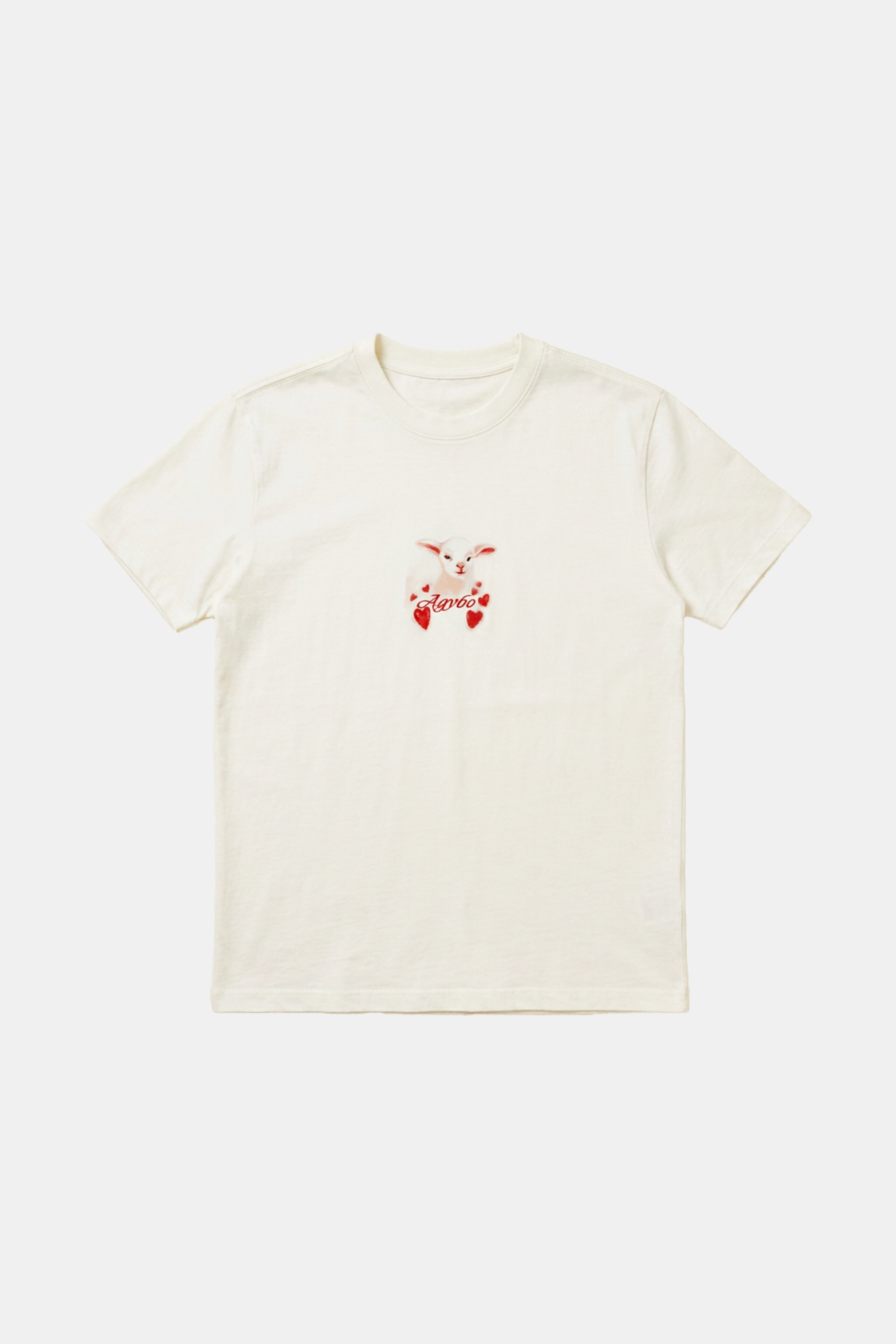 FLUFFY T-SHIRT WHITE