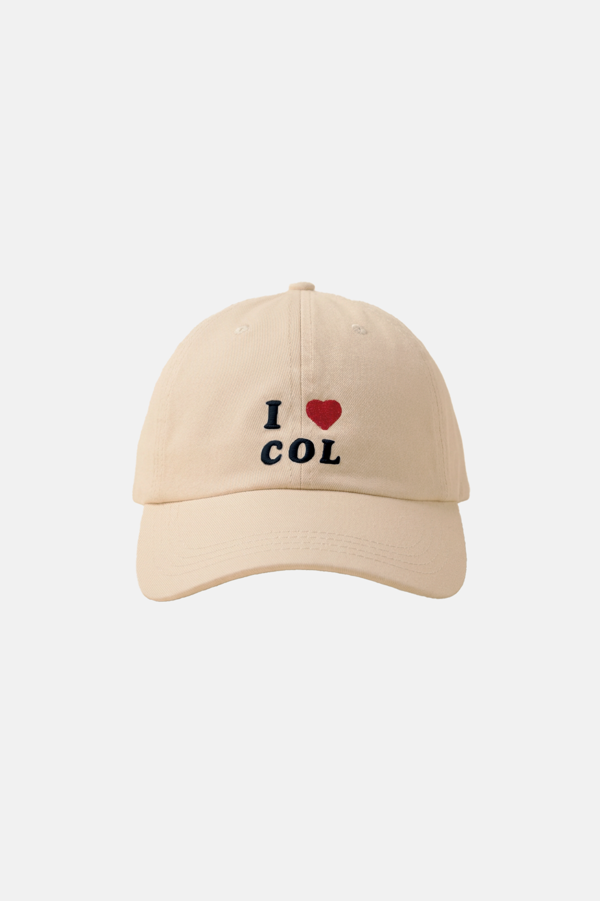 I <3 COL HAT BEIGE