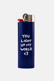 YOU LIGHT UP MY WORLD <3 LIGHTER