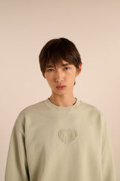 CORE CREWNECK LIGHT GREEN