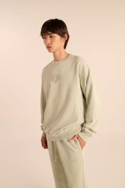 CORE CREWNECK LIGHT GREEN
