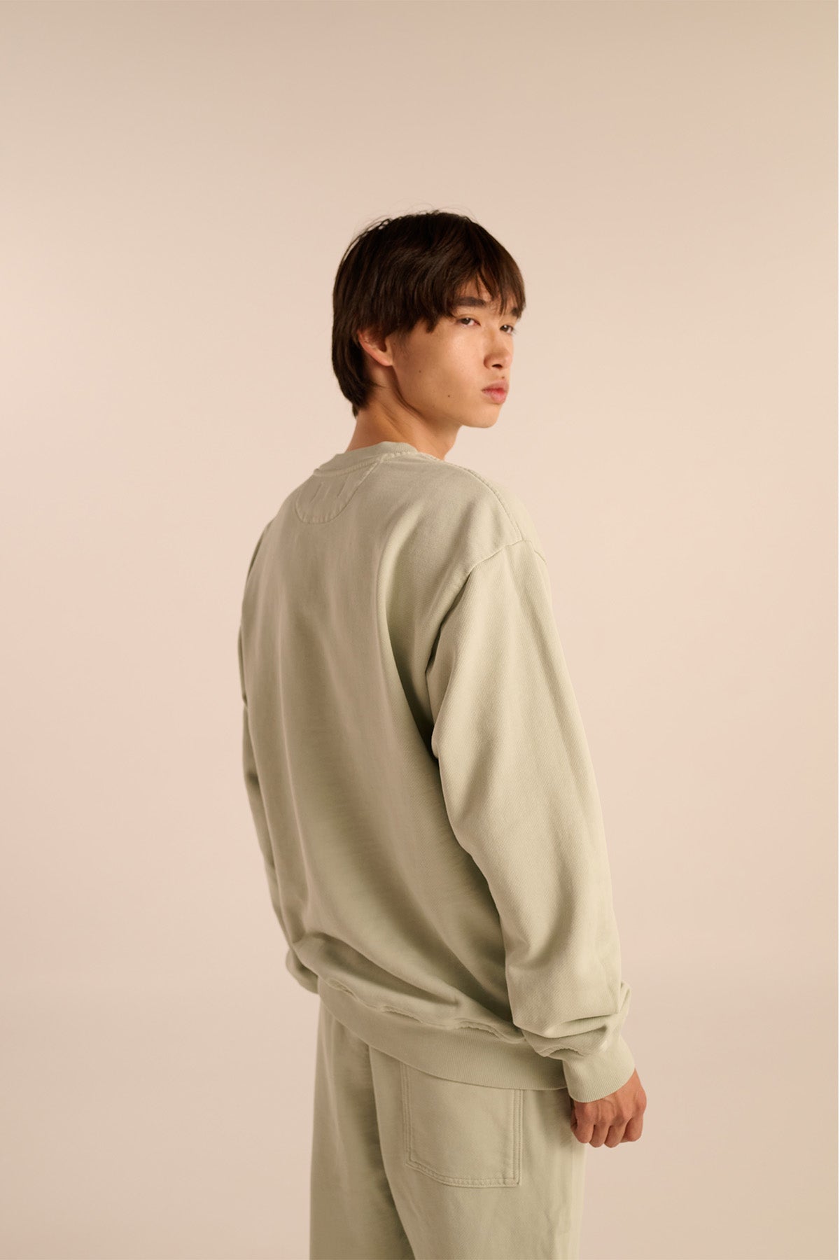 CORE CREWNECK LIGHT GREEN