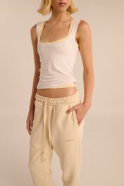 CORE JOGGERS BEIGE