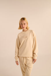 CORE CREWNECK BEIGE