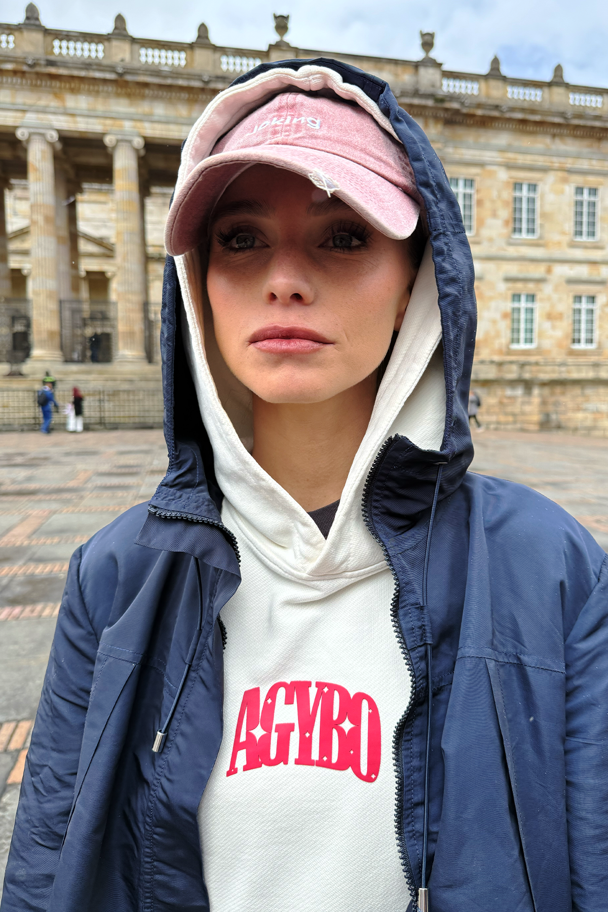 Cosmic Hoodie White