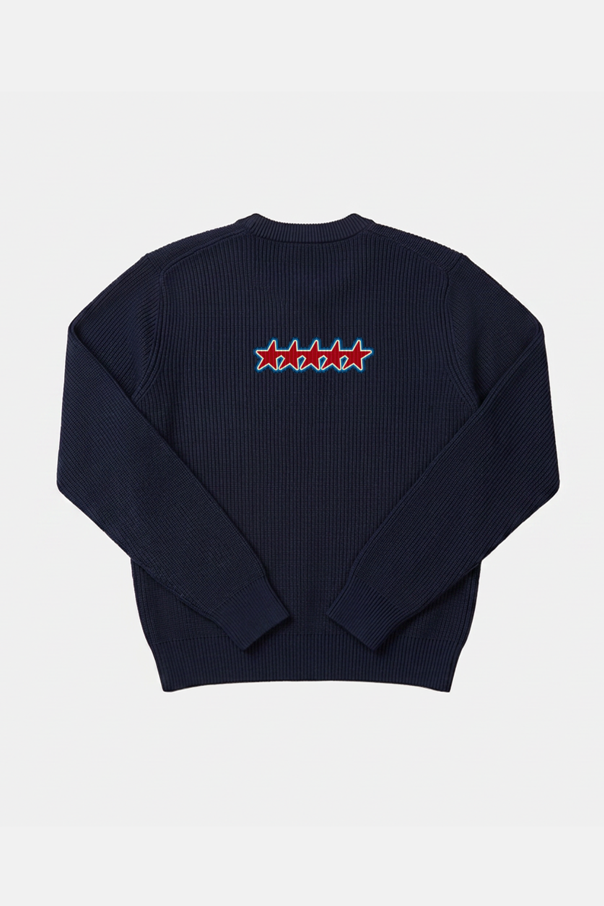 Starry Rib Sweater Navy