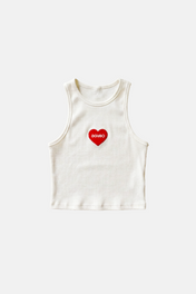ICONIC CREAM TANK TOP