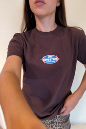 Love League T-Shirt Brown