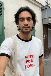 VOTE FOR LOVE T-SHIRT