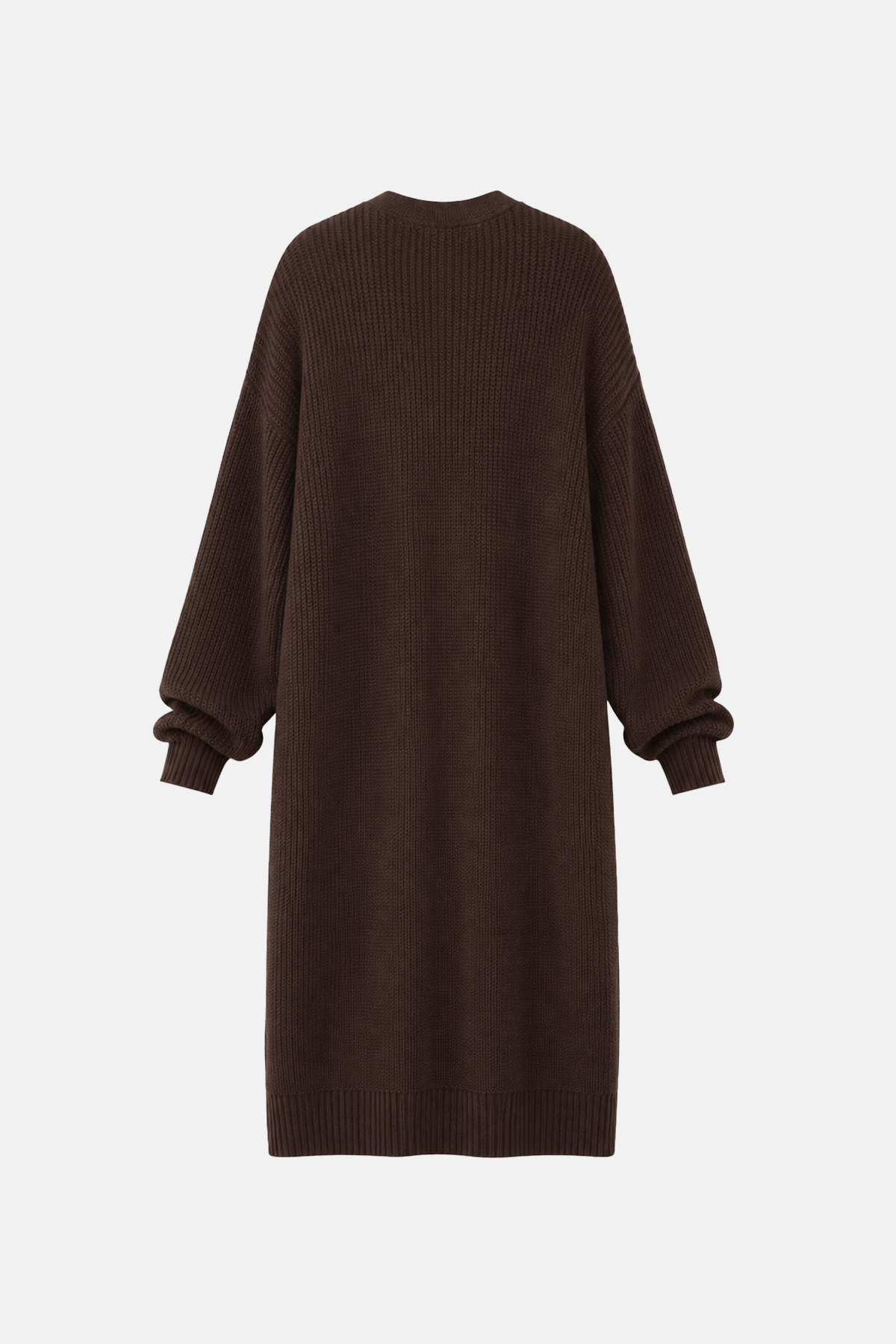 Travel Maxi Cardigan Brown