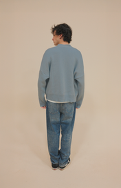 SIGNATURE CARDIGAN BABY BLUE