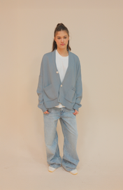 SIGNATURE CARDIGAN BABY BLUE