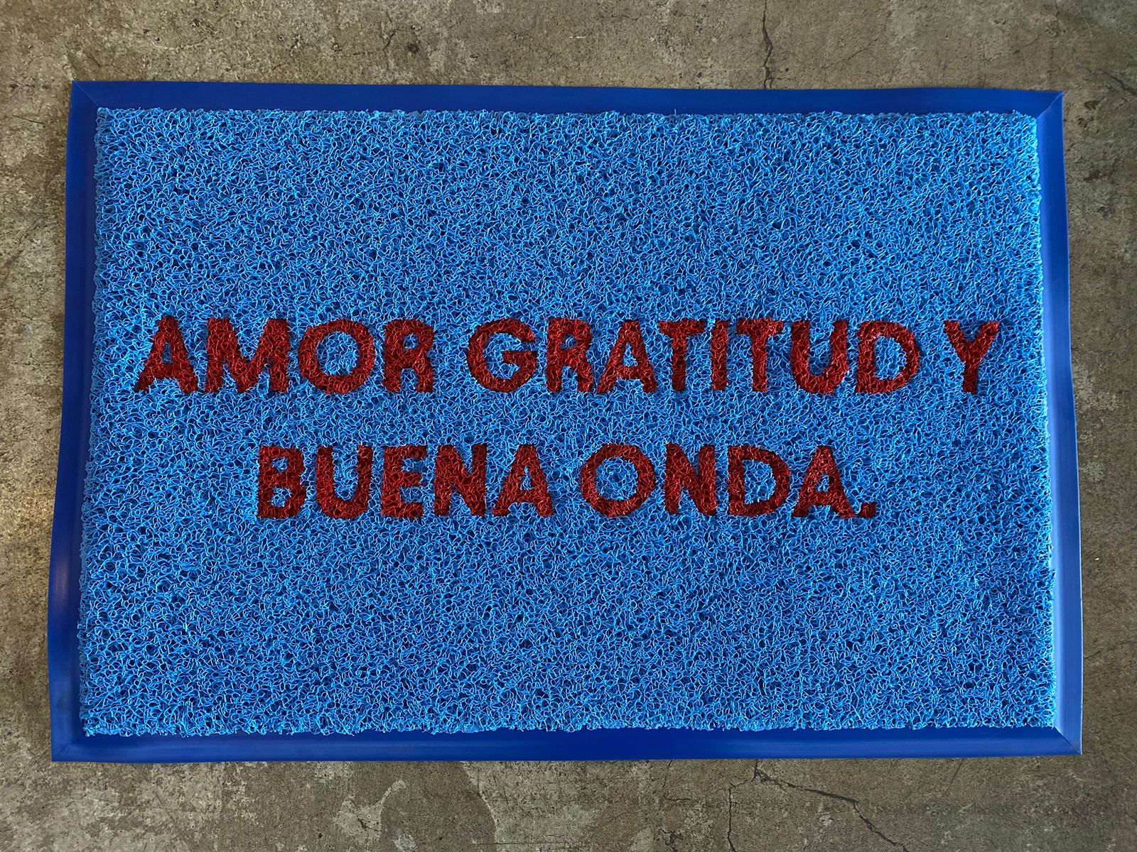 AGYBO WELCOME RUG BLUE – Agybo