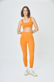 SEAMLESS LEGGINGS ORANGE