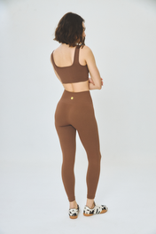 SEAMLESS LEGGINGS CHOCOLATE