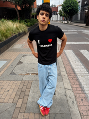 I <3 COLOMBIA T-SHIRT BLACK