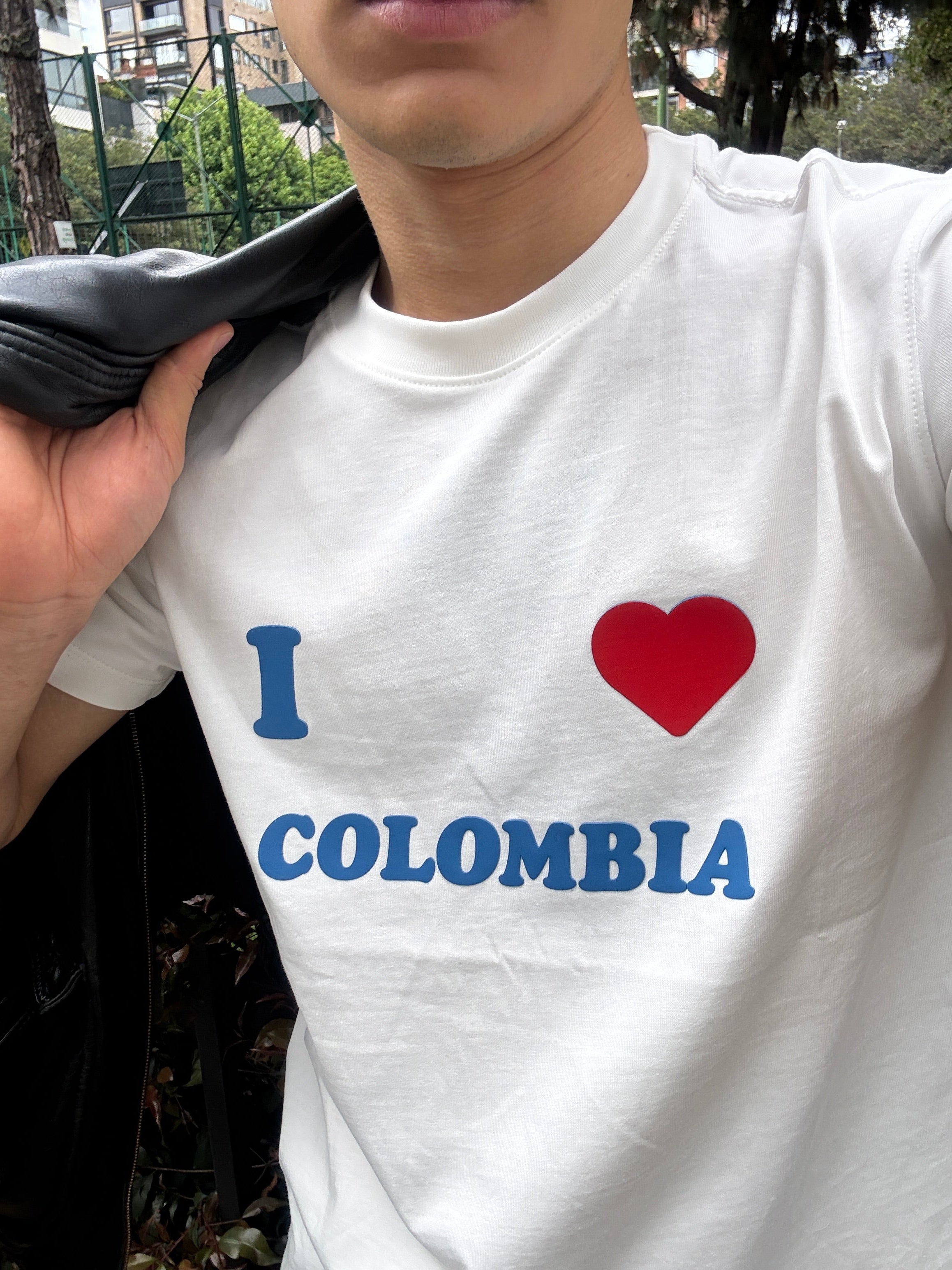 I <3 COLOMBIA T SHIRT IVORY