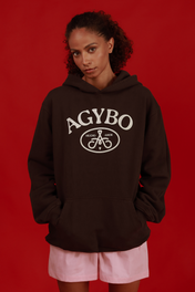 AMOR LOGO HOODIE