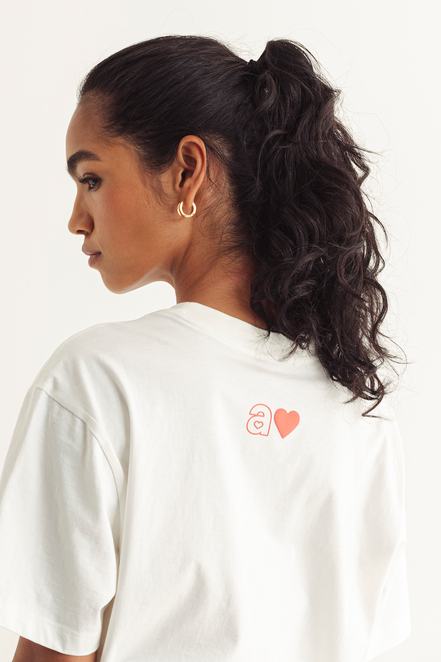 I <3 U T-SHIRT - IVORY