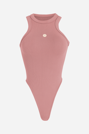 SMILEY RIB BODYSUIT PALO ROSA